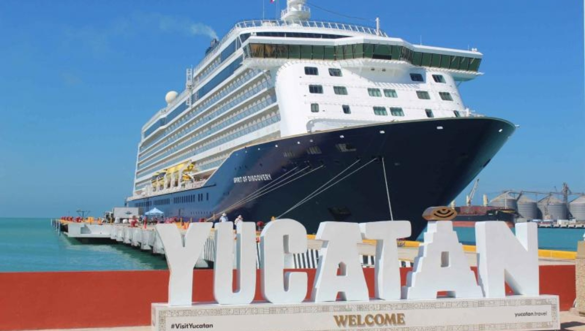 Yucatán, único destino mexicano del crucero Spirit of Discovery por América