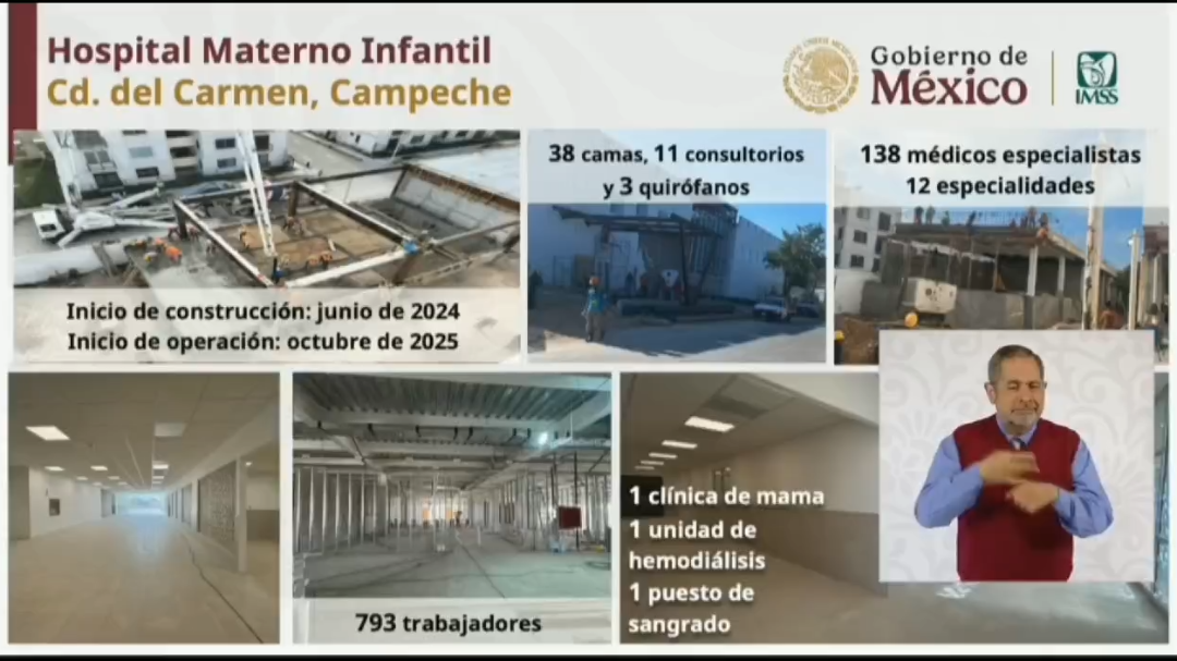 El hospital contará con 38 camas censables