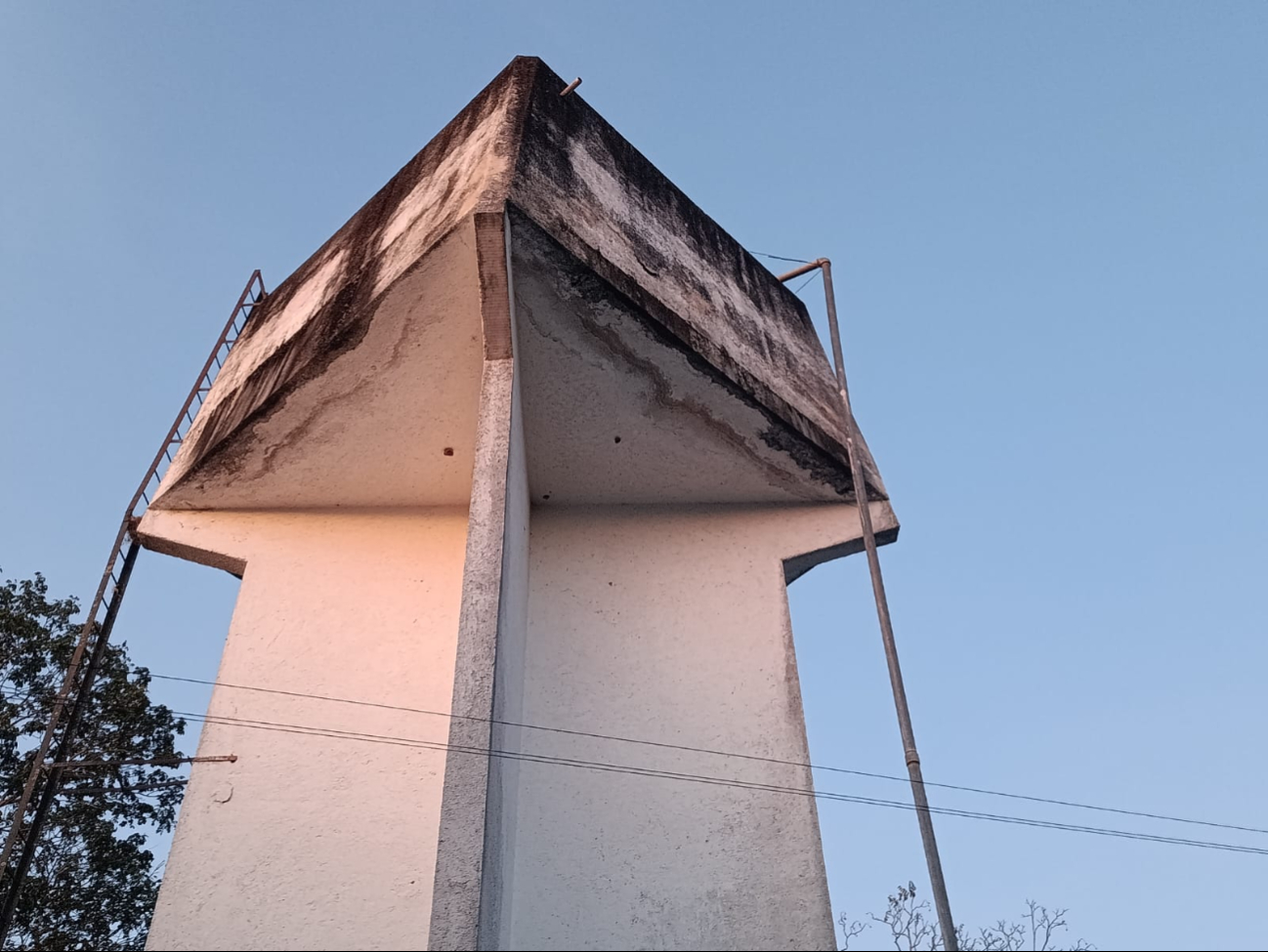 La infraestructura nunca fue pintada ni tuvo la atención necesaria