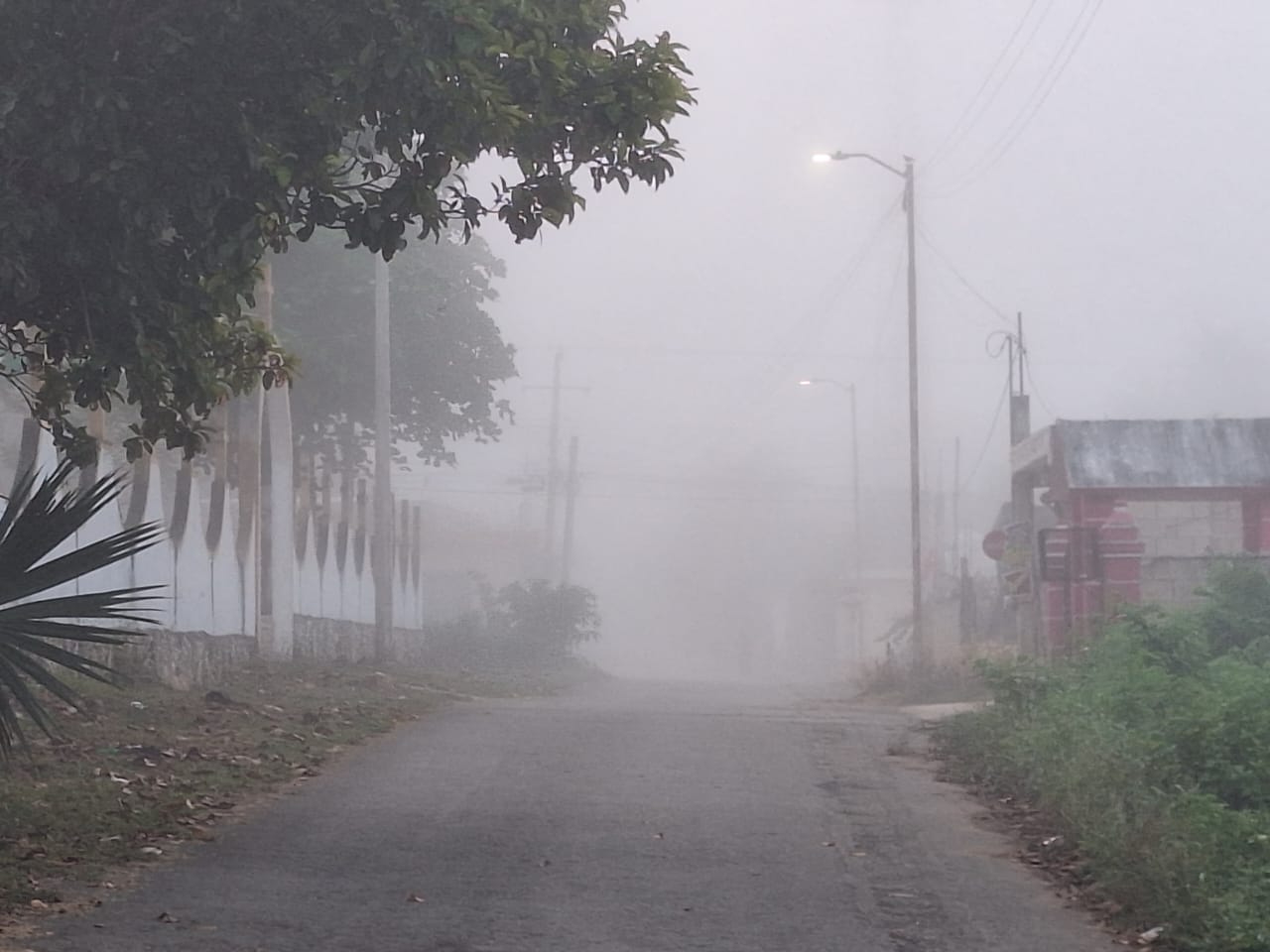 Los bancos afectaron la visibilidad de las calles