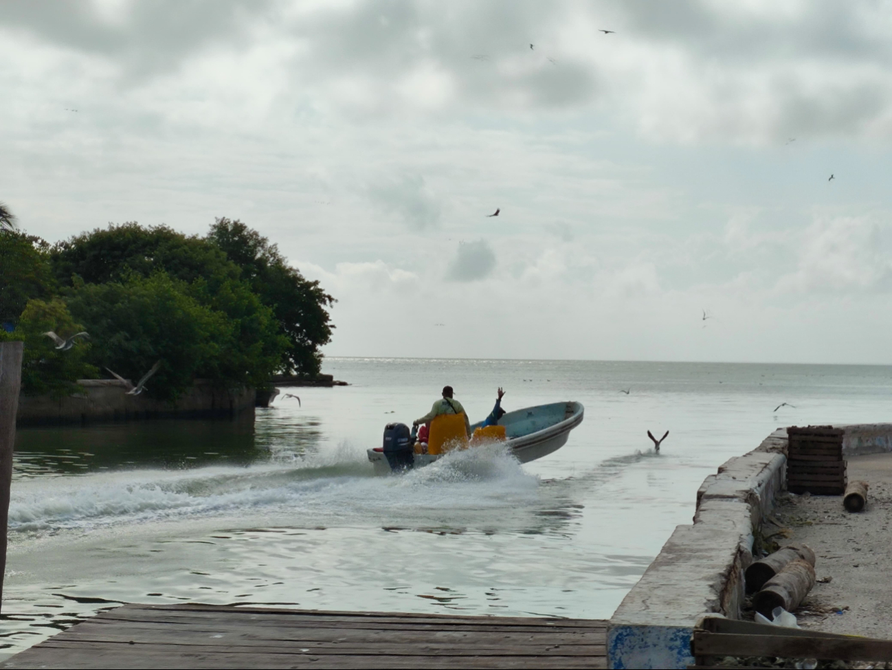 Pescadores de Campeche enfrentan el resurgimiento de piratas y la falta de vigilancia en el mar