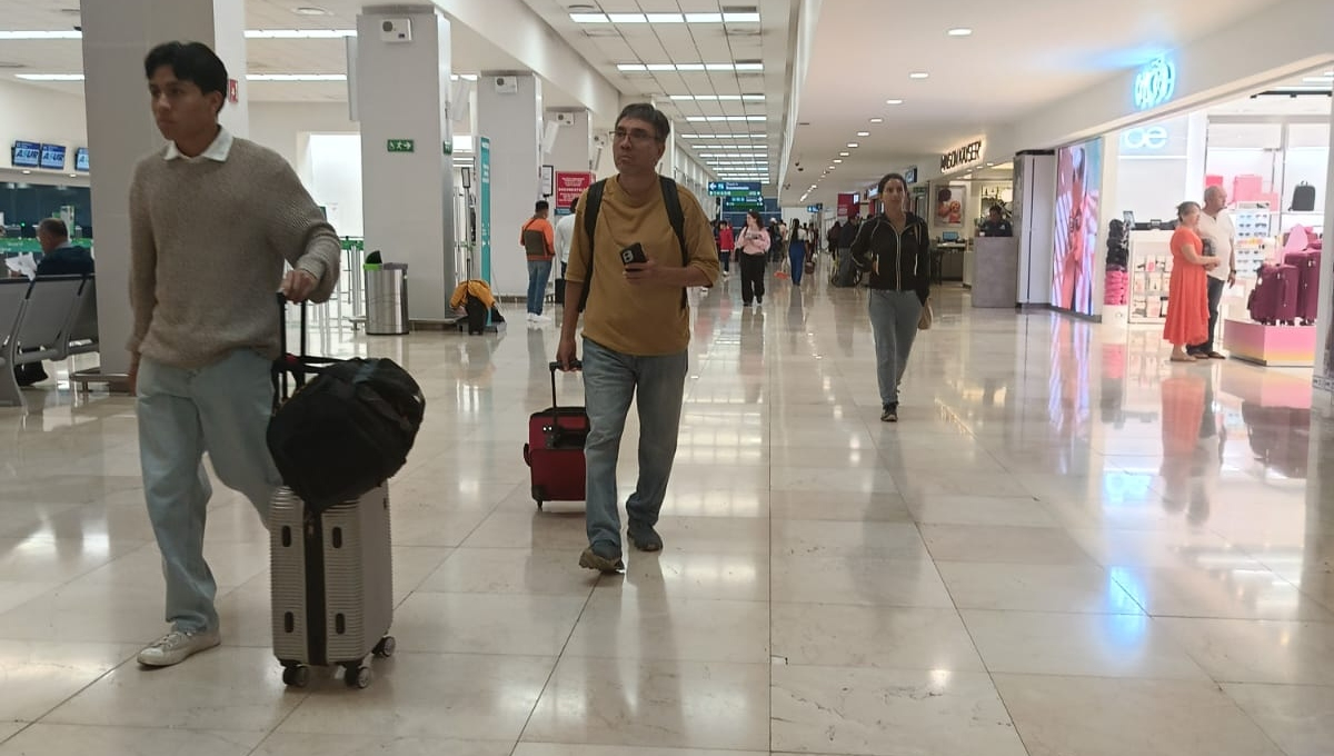 Hay buena afluencia de vuelos en el aeropuerto de Mérida