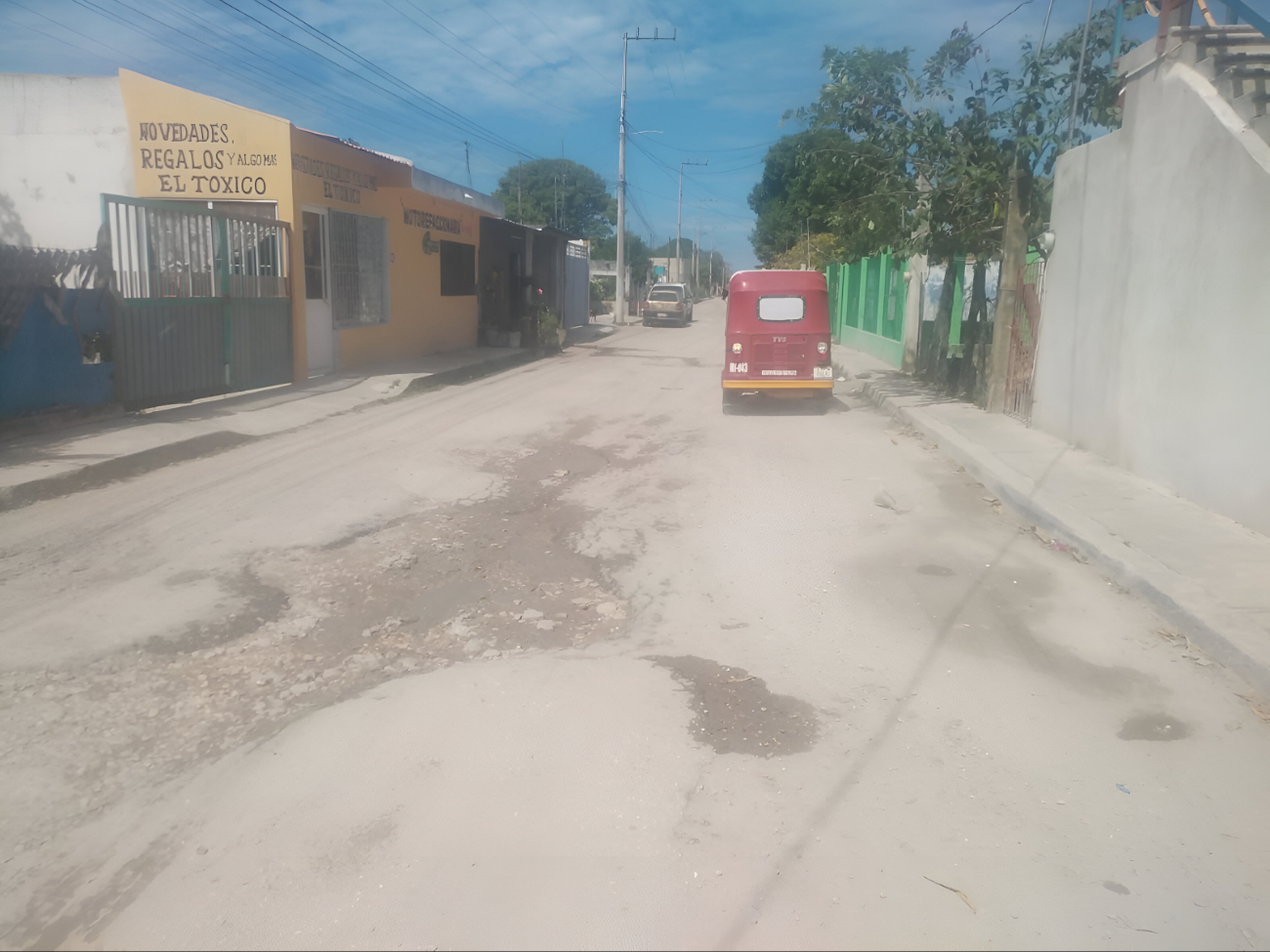 Solicitan a la presidenta de Sabancuy, Angélica Herrera Canul, un bacheo de calidad que perdure