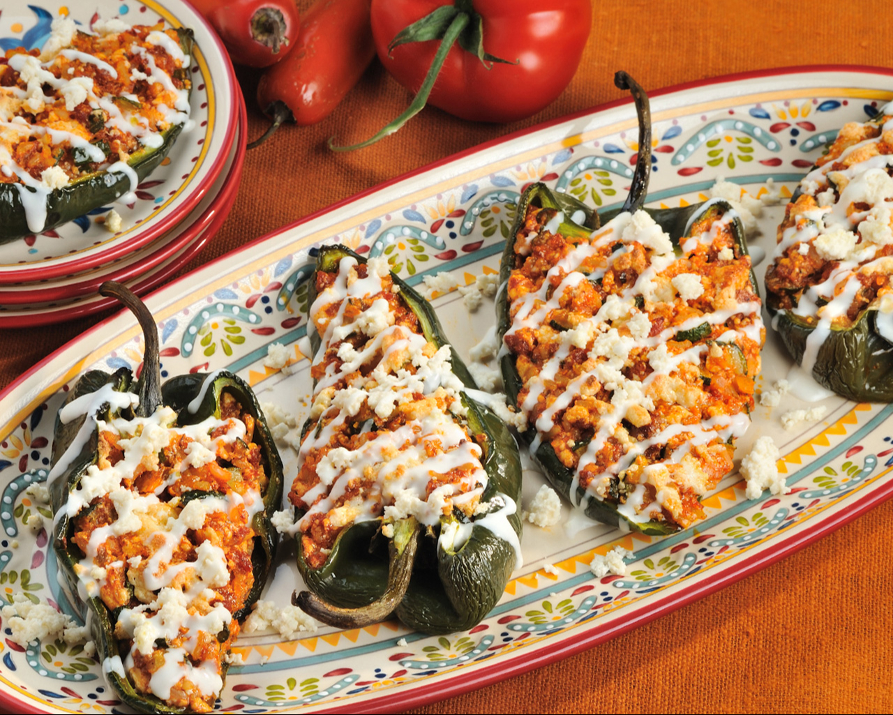 Chiles rellenos: el arte gastronómico