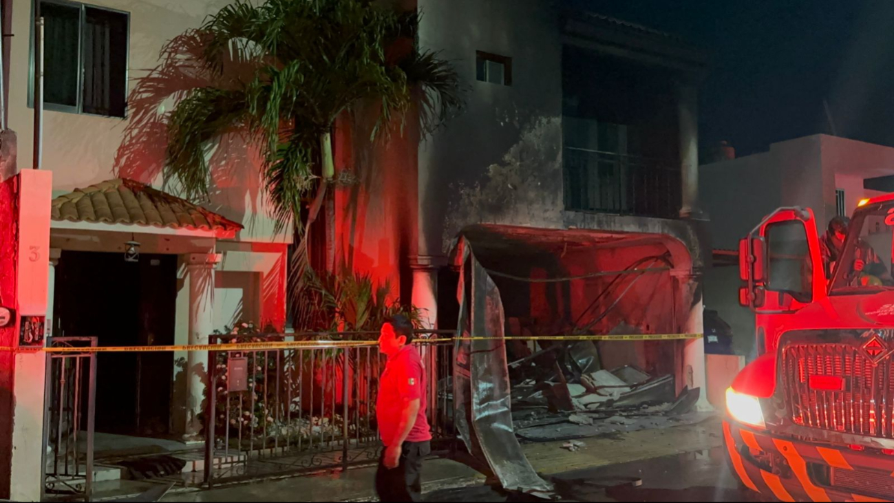 Incendio deja una casa con múltiples daños en barrio San José de Campeche  