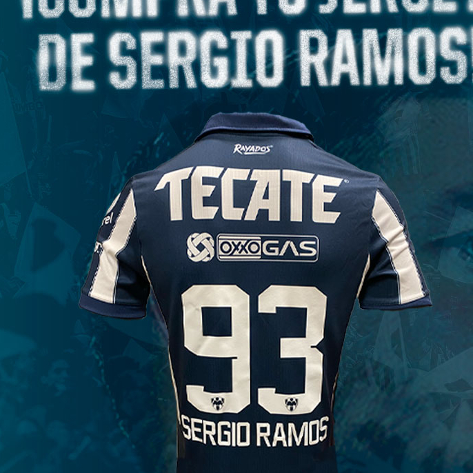 La nueva playera de Sergio Ramos en México