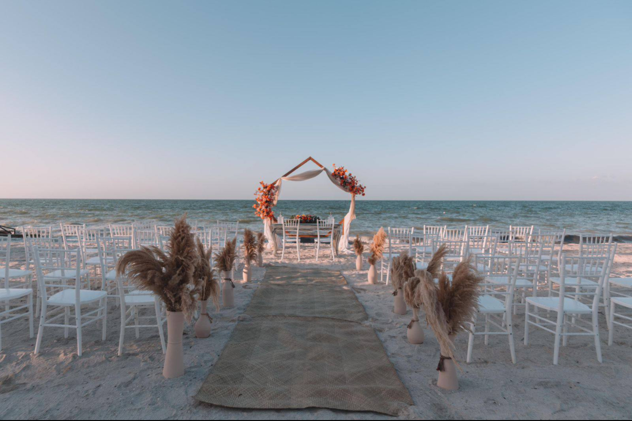 ¿Sabías que puedes casarte en Playa Bonita, Campeche? Nuevo destino de bodas frente al mar