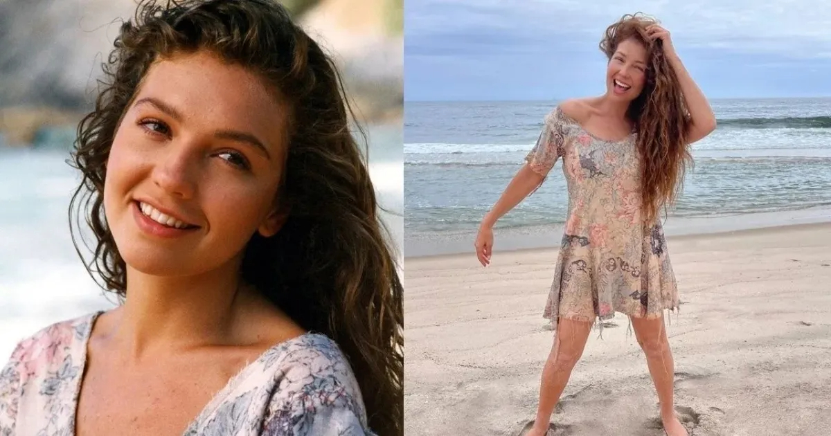 Thalía como Marimar en 1994