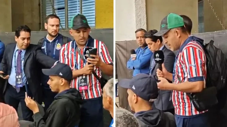 Aficionado de Chivas confronta a Óscar García y pide su renuncia en conferencia de prensa