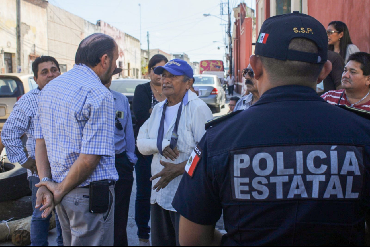 El Gobierno del Estado generó un acercamiento con los inconformes para llegar a una solución