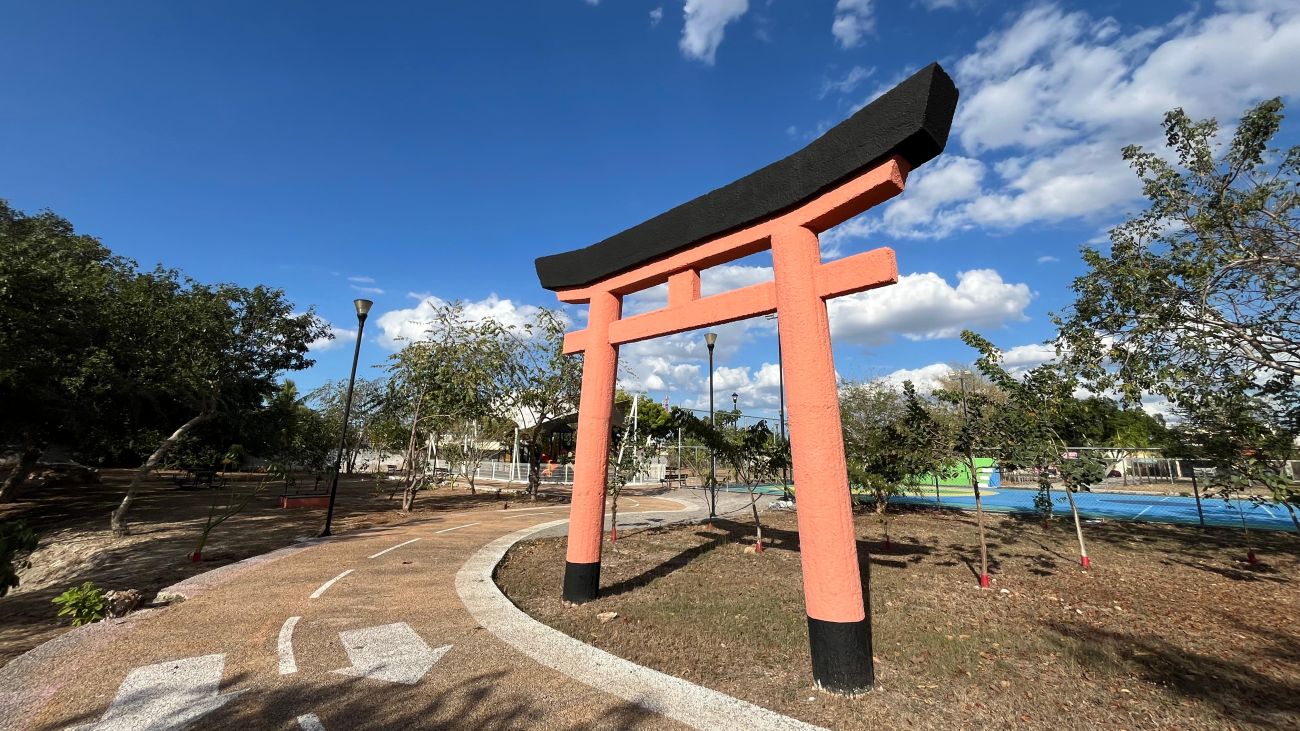 Parque Japonés de Mérida, de un espacio familiar a un lugar para el consumo de alcohol y actos inapropiados