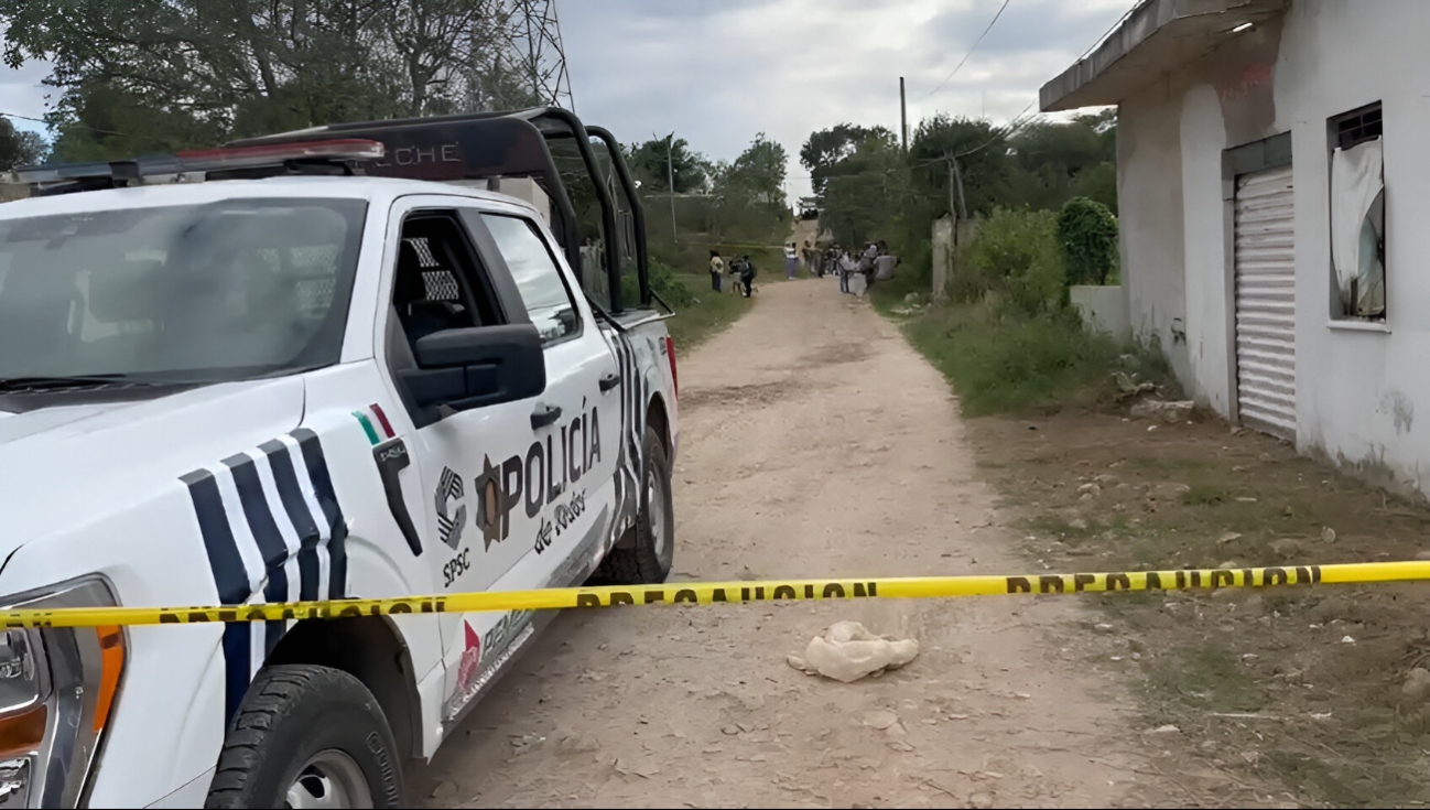 Ejecutan a hombre de unos 50 años en la colonia Sinaí, en Campeche