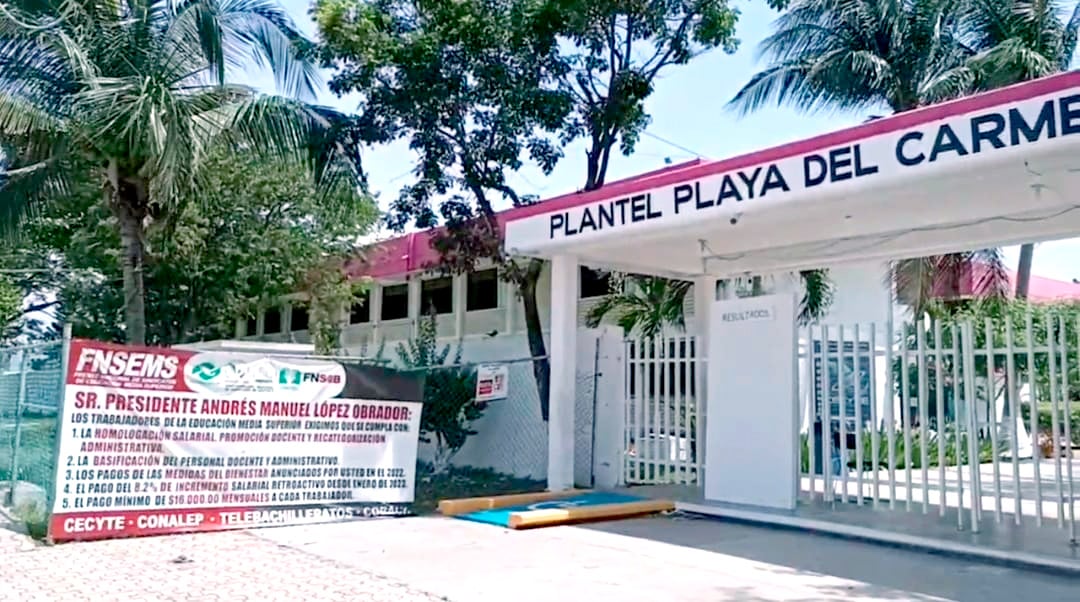 Cecyte Playa del Carmen confirma cese de un  profesor acusado de supuesto acoso