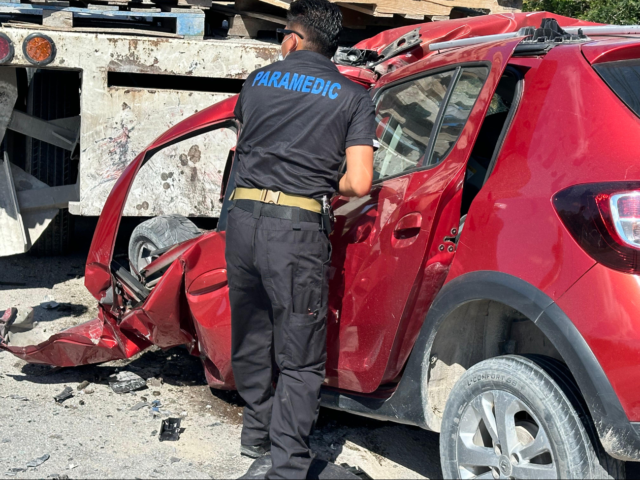 Hombre pierde la vida en accidente vial en Tulum-Playa del Carmen