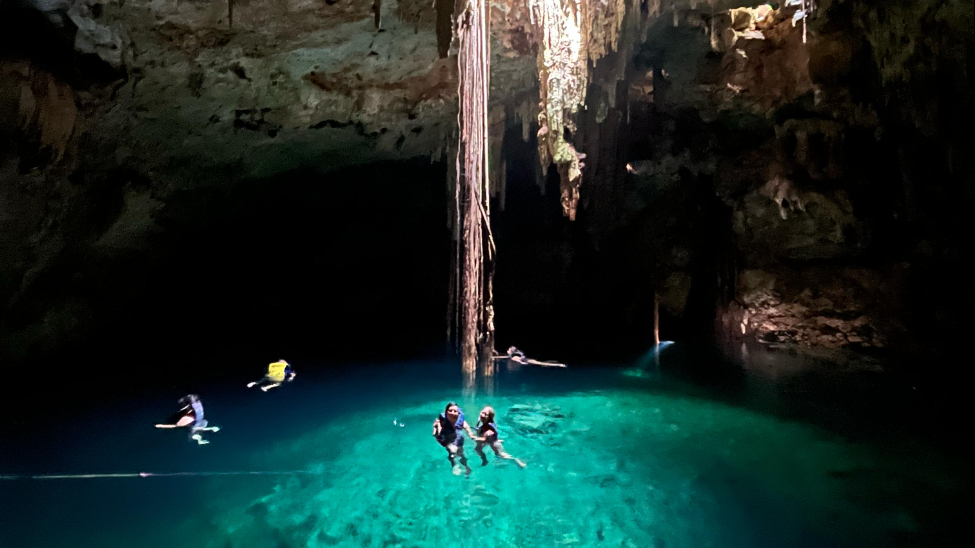 Los cenotes de Homún y Cuzamá integran el sistema de cuevas inundadas más grande del planeta