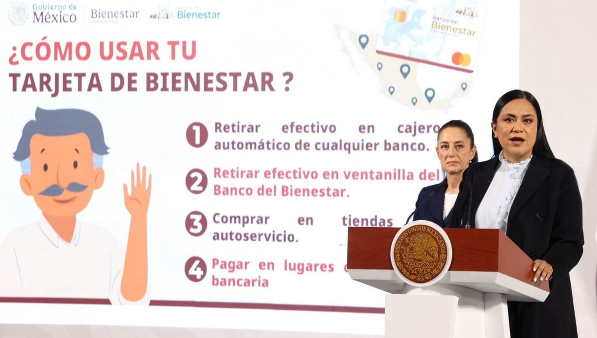 Más de 5.8 millones de personas ya reciben su pensión, anuncia Ariadna Montiel