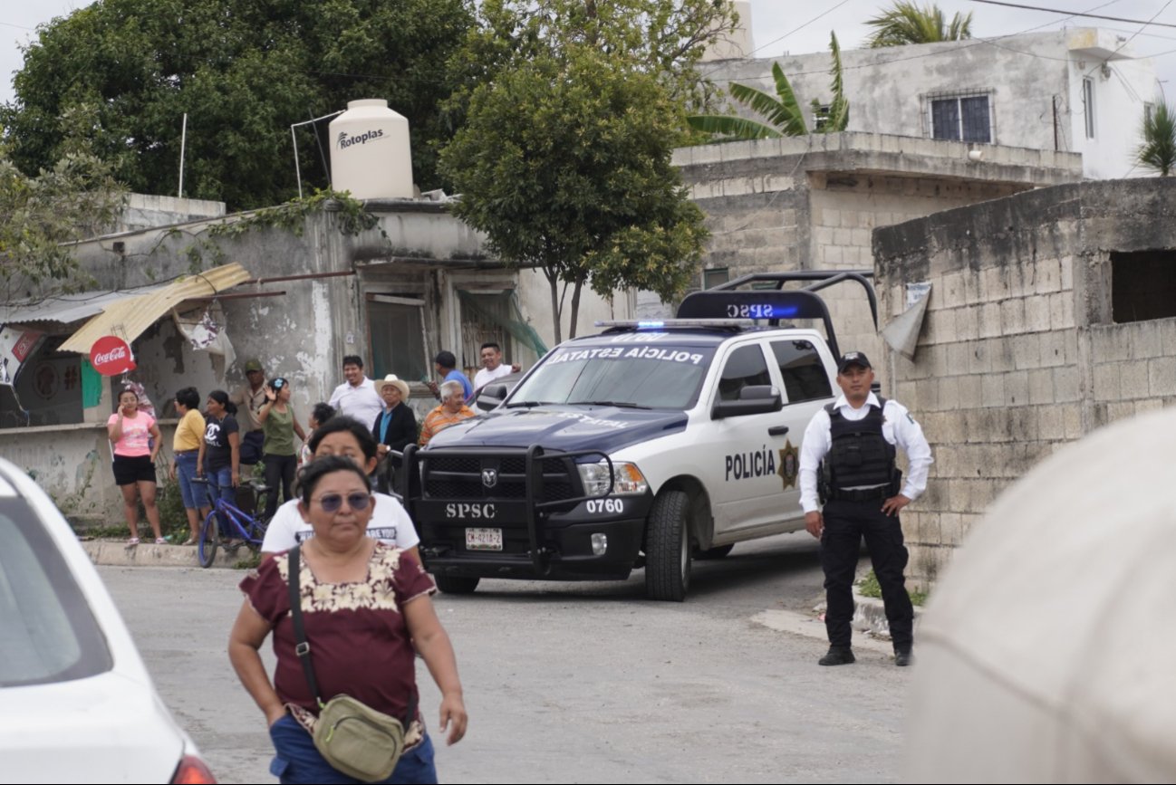 Batalla campal en Lerma, Campeche por intento de desalojo de predio