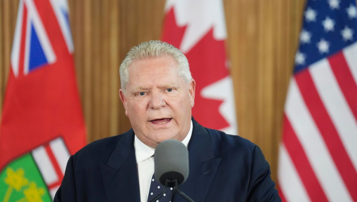 Doug Ford,  jefe de gobierno de Ontario