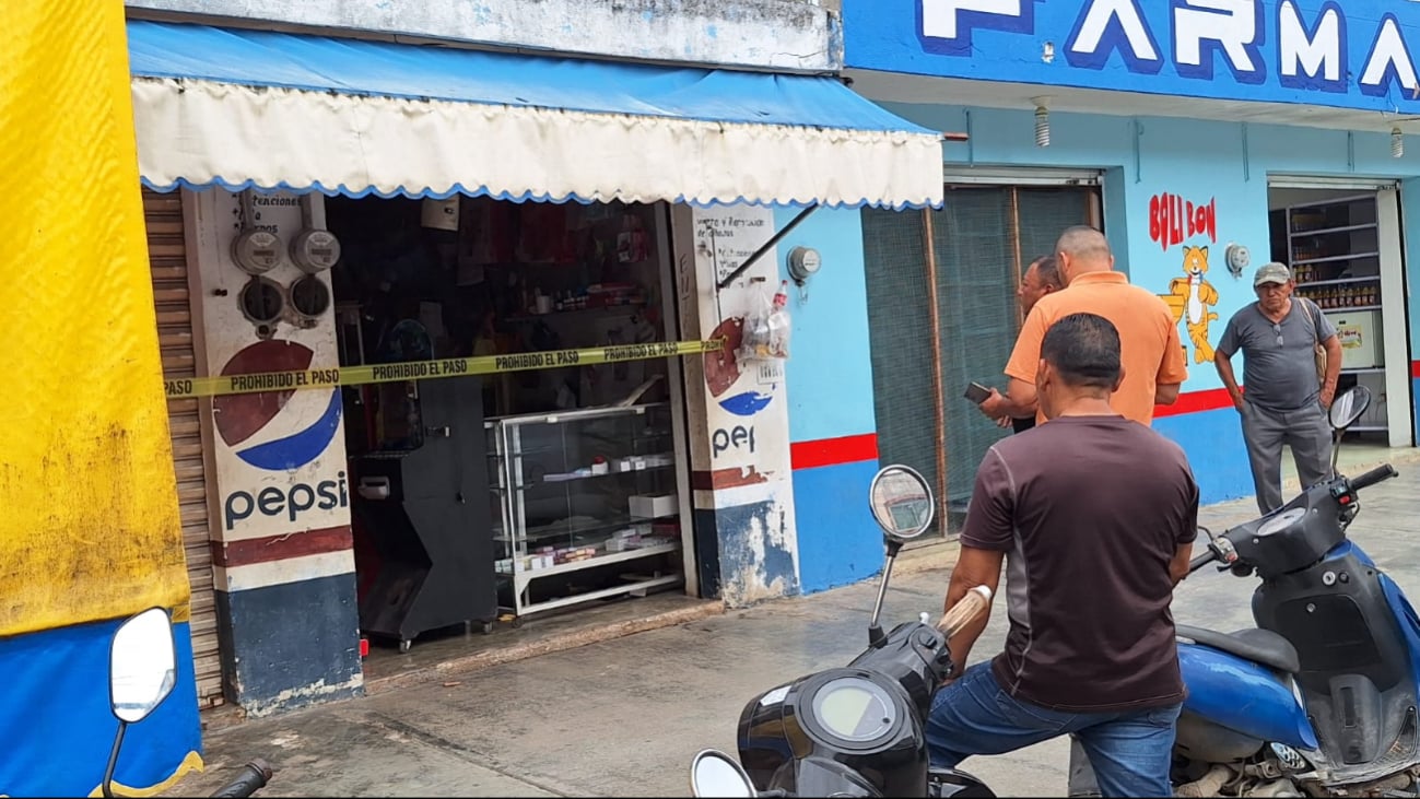 Las cerraduras del negocio habían sido forzadas