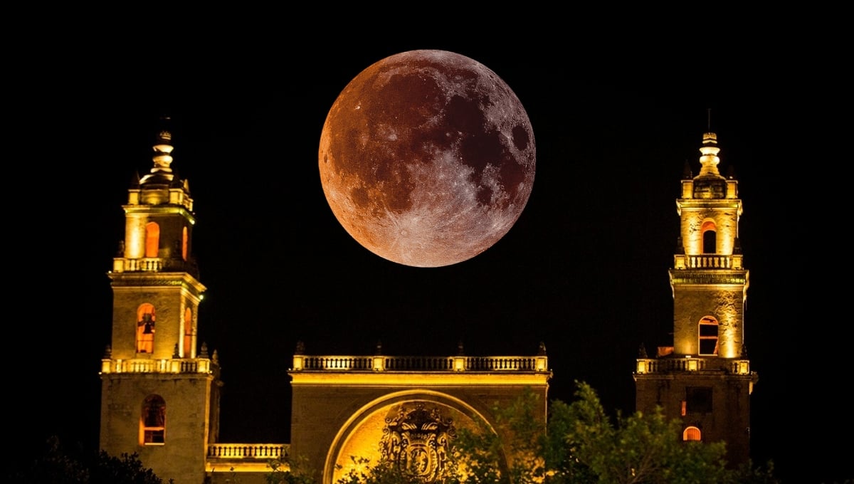 Yucatán será testigo del eclipse lunar total