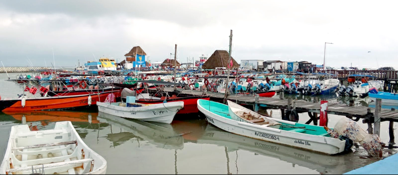 Frente Frío  afecta actividades pesqueras en Chiquilá y Holbox