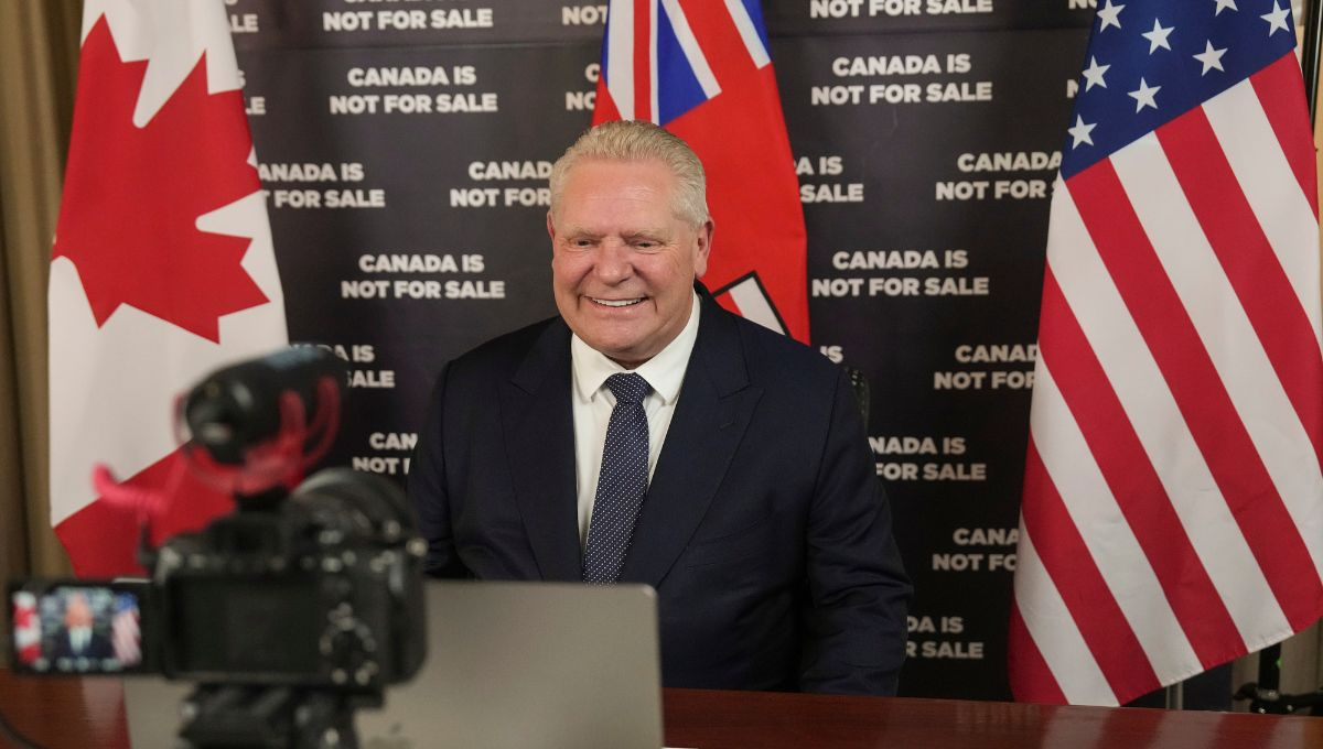 Doug Ford,  jefe de gobierno de Ontario