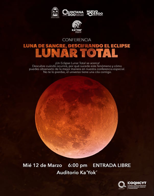 El auditorio Ka' Yok' invita a la comunidad a presenciar el eclipse