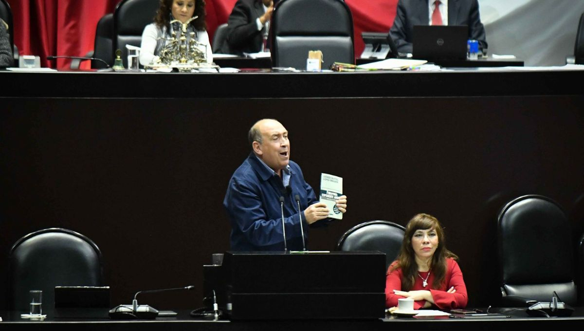 Rubén Moreira Valdez, coordinador del PRI en la Cámara de Diputados