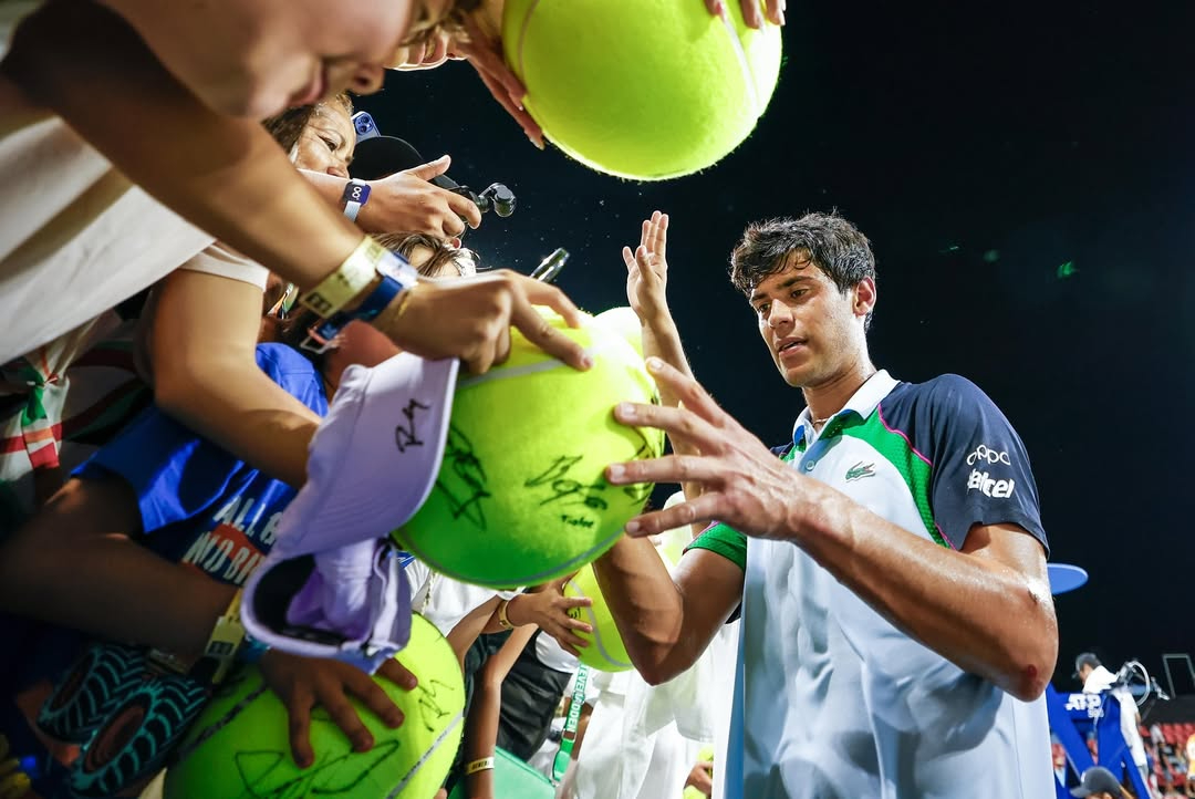 El joven yucateco a acaparado los reflectores en el tenis mundial