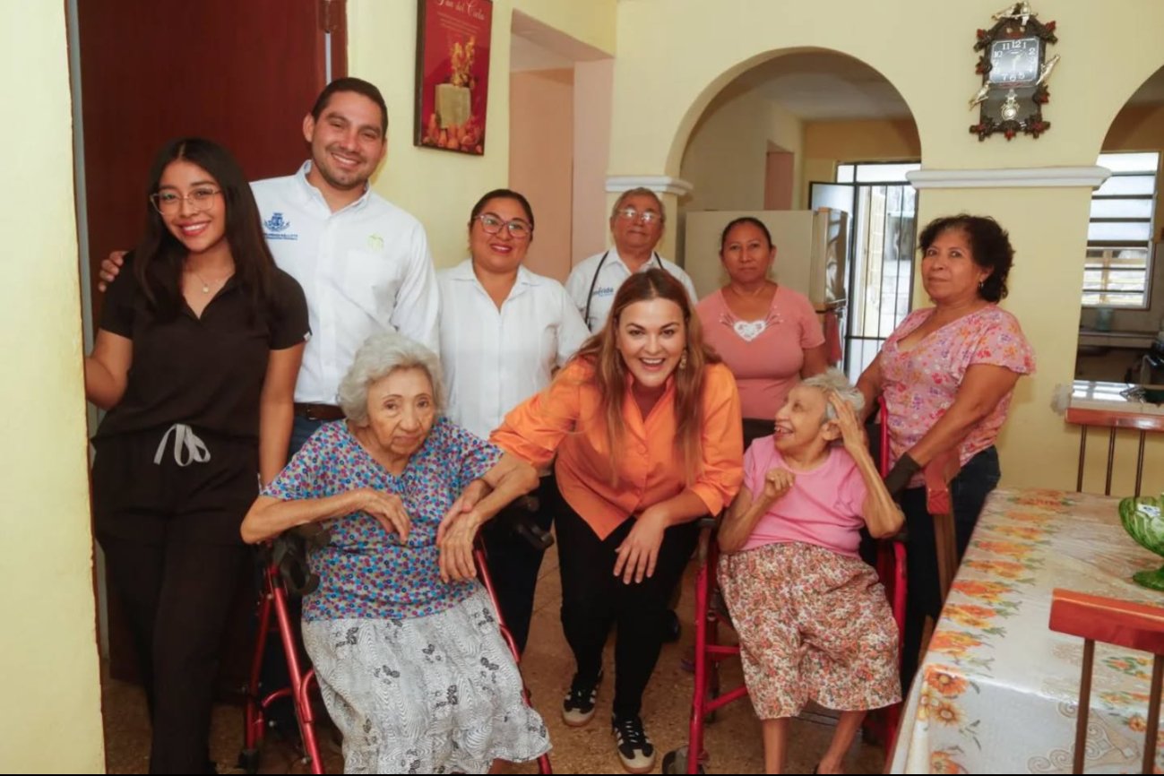 La alcaldesa Cecilia Patrón supervisó la atención a dos personas a través del Programa Médico a Domicilio