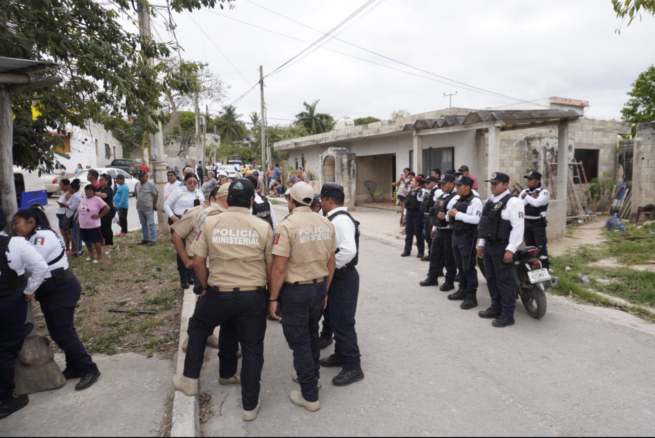 Los mismos pobladores evitaron que le quitaran su predio a una familia