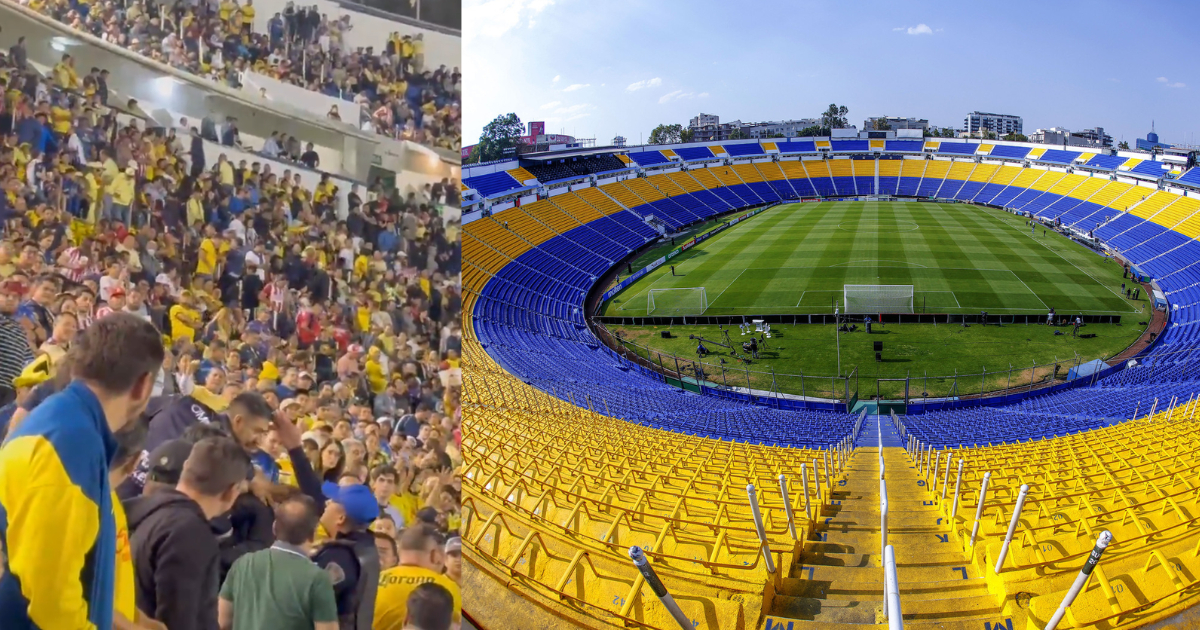 Todo ocurrió en el estadio del América