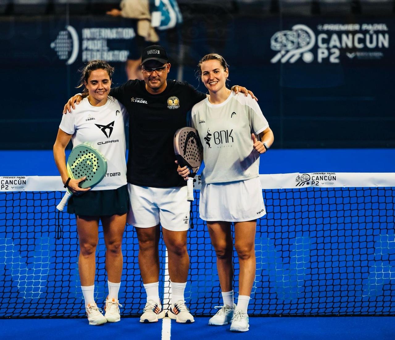 Ariana Sánchez y Paula Martín lograron ganar con 6-4 y 6-0 venciendo a Jimena Velasco y Noa Cánovas