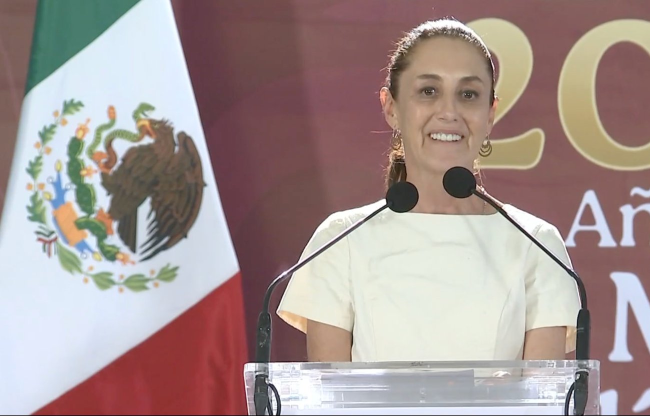 La presidenta Sheinbaum, comprometida con la educación de México.