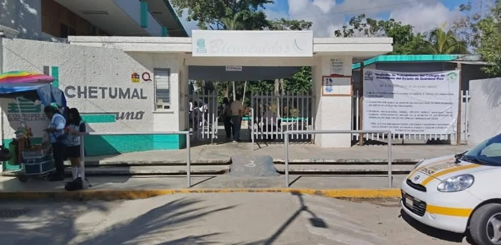 Colegios de Bachilleres de Quintana Roo se unen al paro laboral de maestros