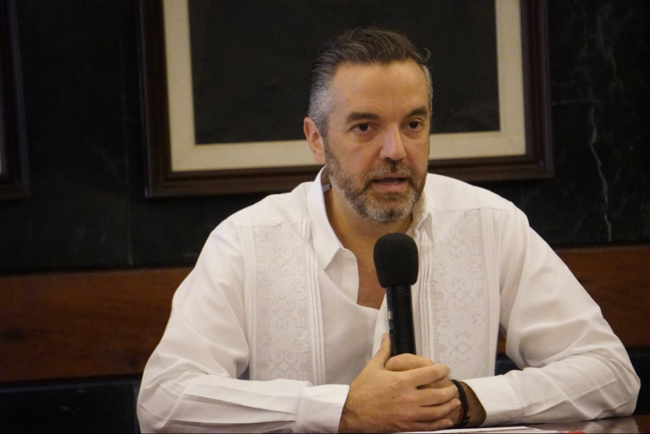 Titular de la Secretaría de Desarrollo Económico de Campeche Jorge Luis Lavalle Maury