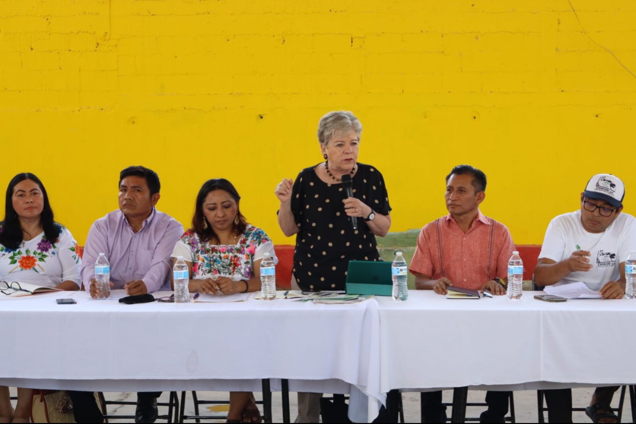 El encuentro tuvo lugar en el municipio de Ixil