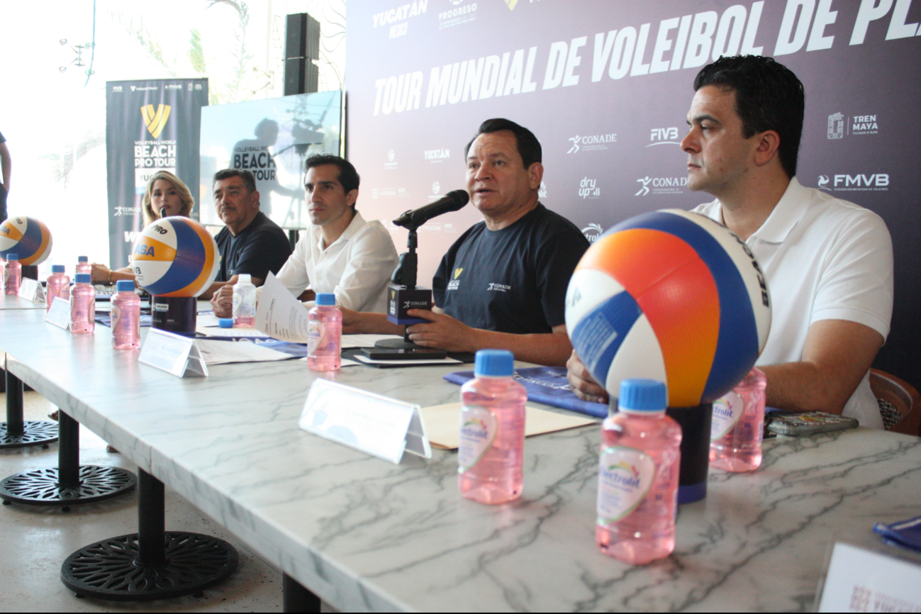 Yucatán está listo para recibir a la élite mundial del Voleibol de Playa  