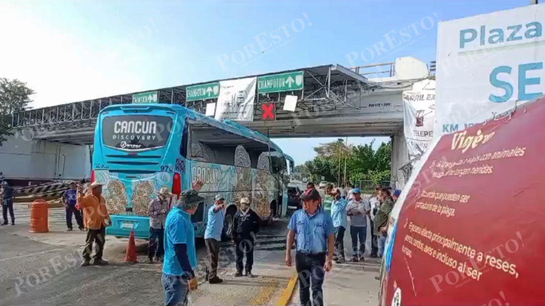 Bloqueo en Campeche demanda justicia para trabajadores del campo