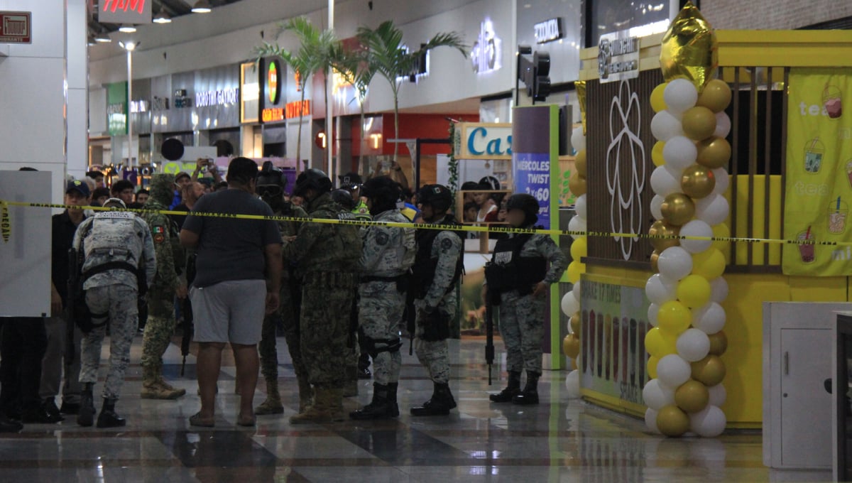 Otro intento de asalto a joyería en Plaza Las Américas de Cancún desató pánico