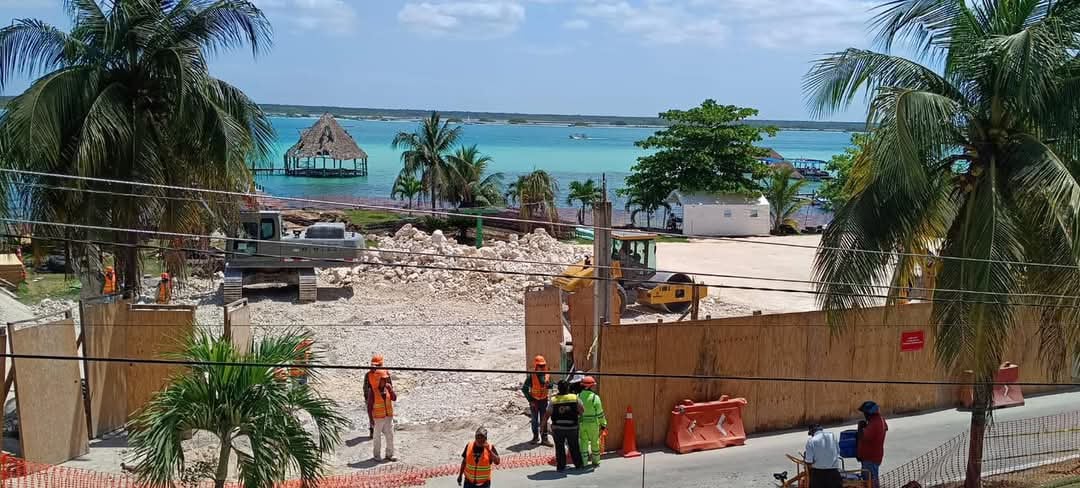 Exigen suspensión de proyecto militar en la laguna de Bacalar