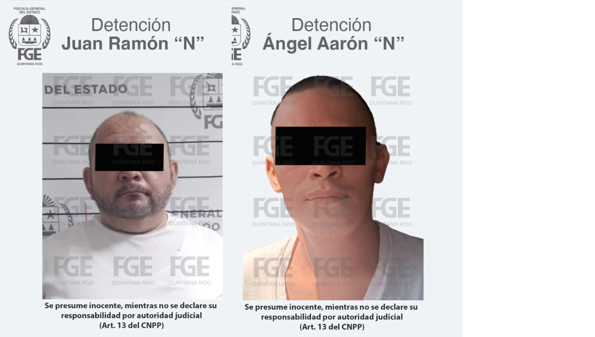 Detienen a dos presuntos responsables del homicidio de un empresario en Cancún