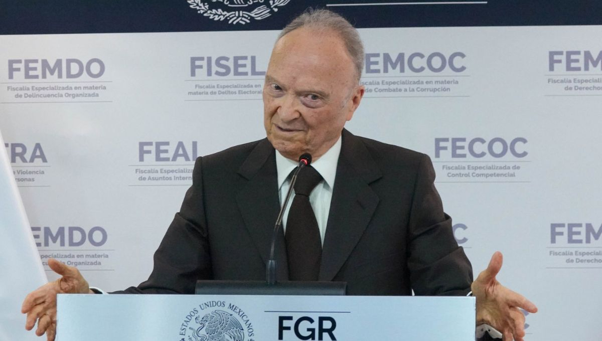 Alejandro Gertz Manero, titular de la Fiscalia General de la República (FGR)