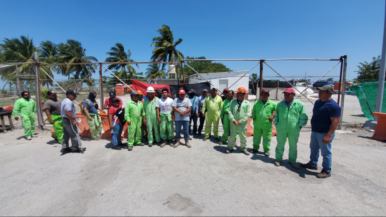 Huelga en el Puente Zacatal: Trabajadores exigen cumplimiento de acuerdos