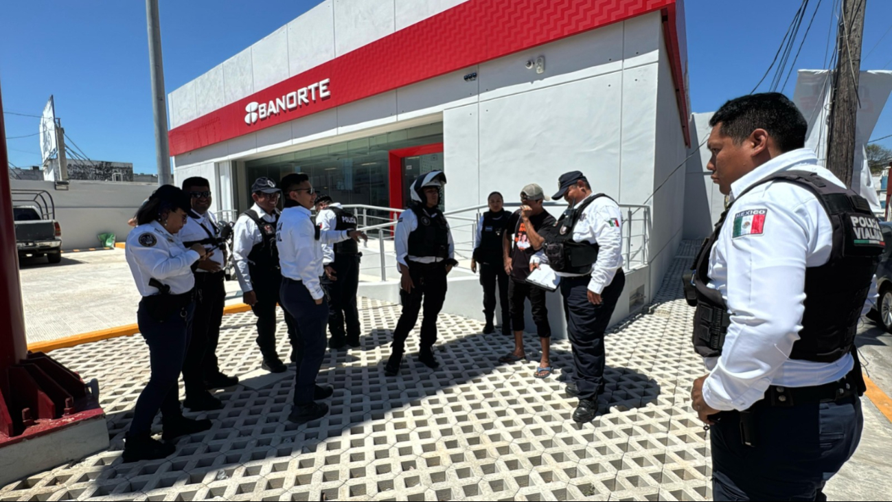 Padre enfrenta a ladrón tras robo en tienda comercial de Campeche