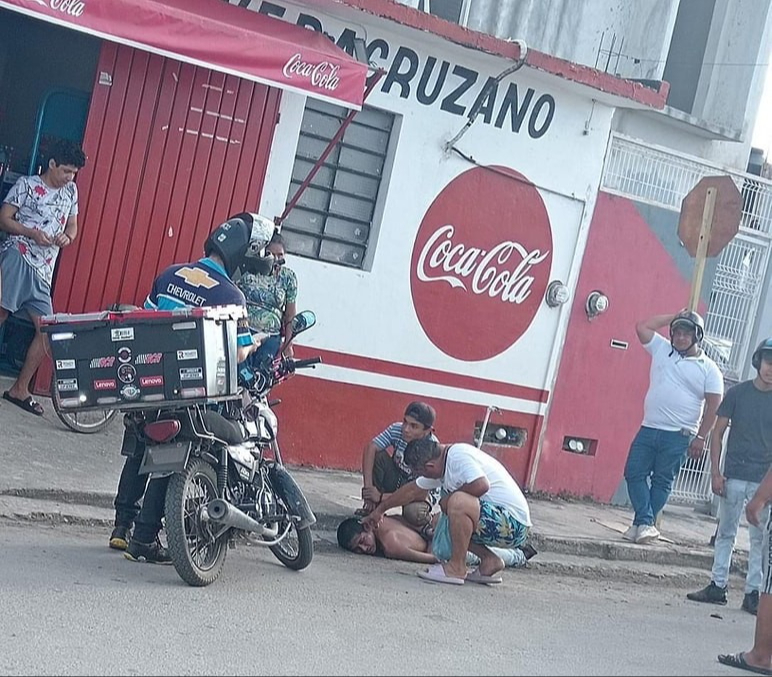 Habitantes de la zona lograron retener al individuo previo a la llegada de las autoridades.