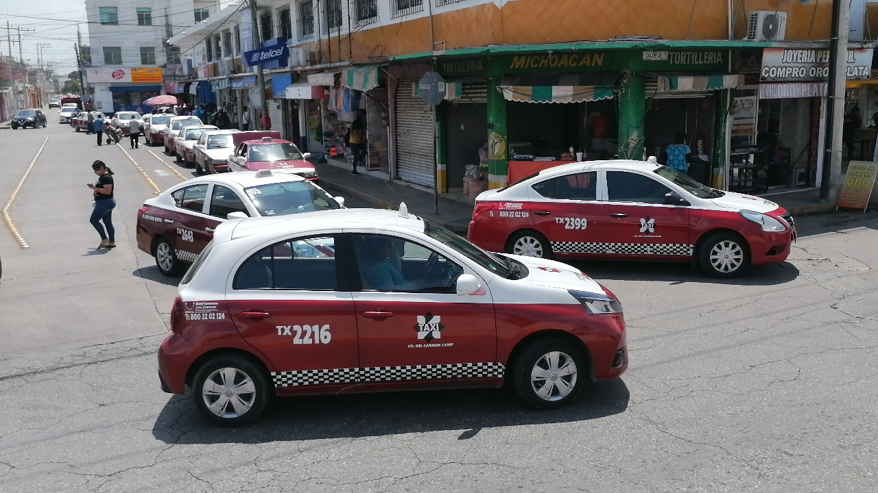 Taxistas de Campeche no ven con malos ojos la entrada de plataformas digitales