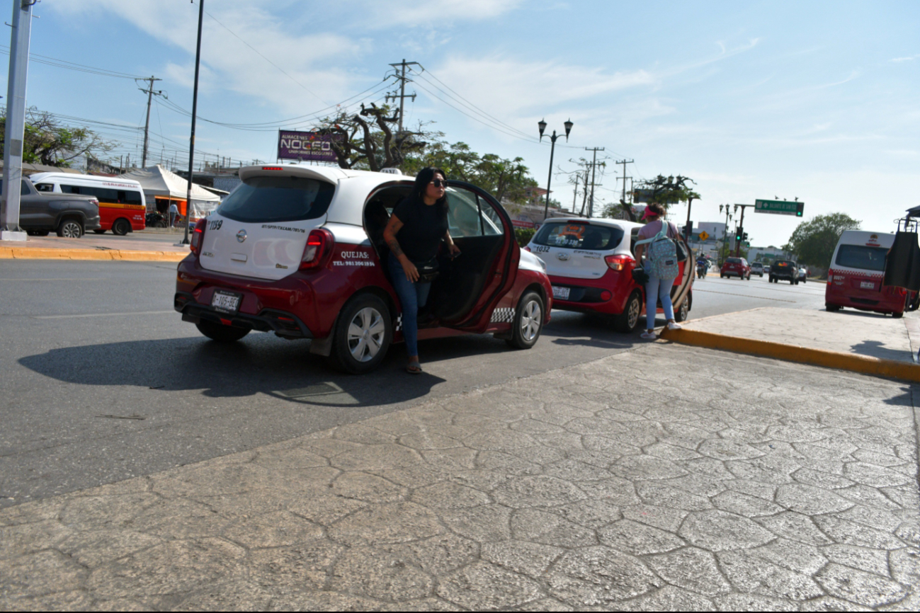 Ingreso de InDrive y Uber a Campeche divide opiniones entre los taxistas