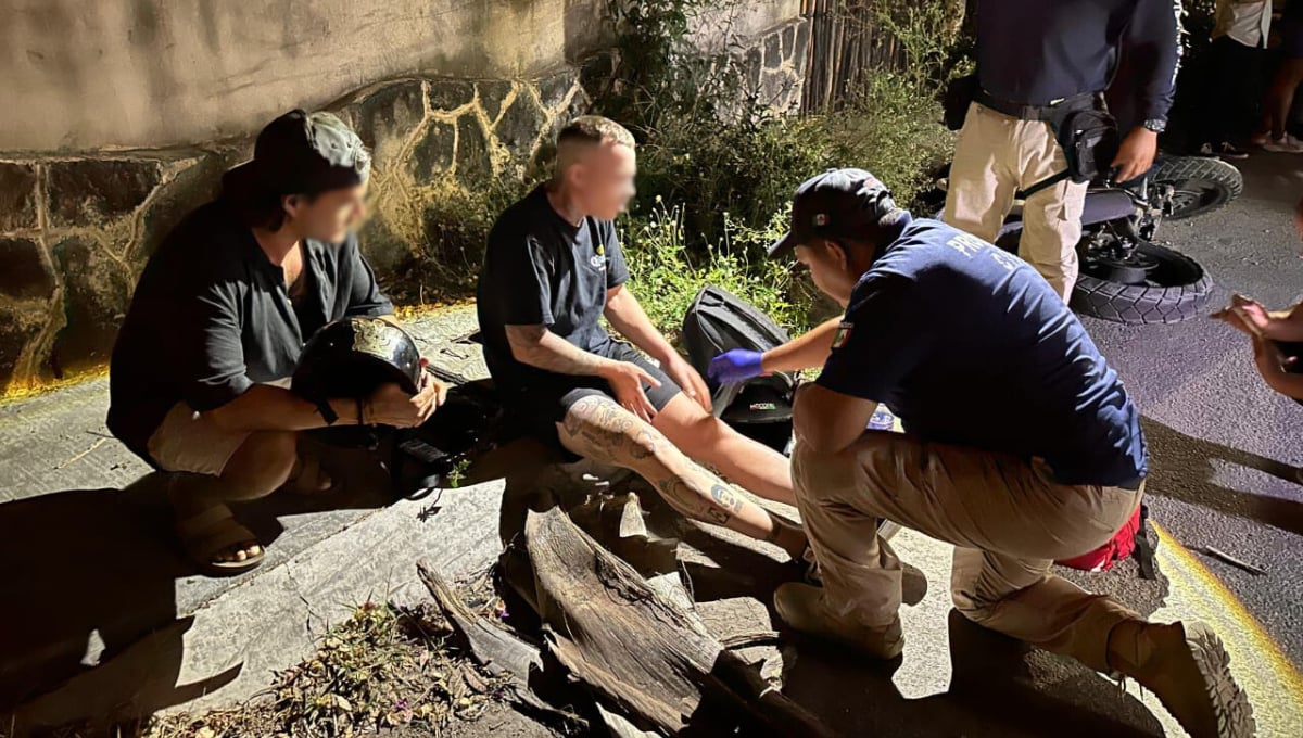 Ambas unidades sufrieron daños materiales considerables