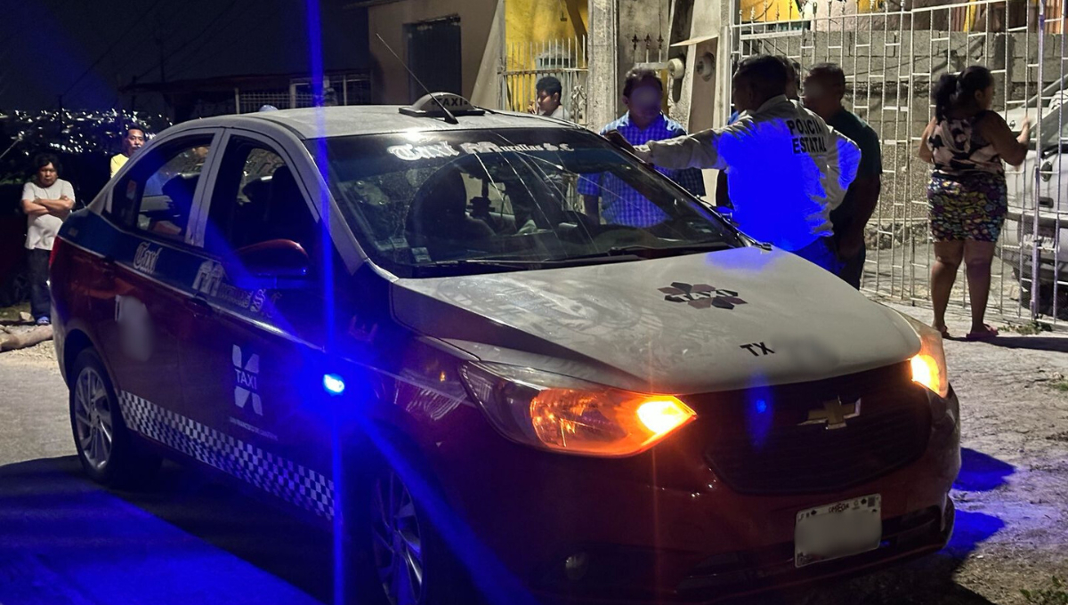 Joven en estado grave al ser atropellado  y arrastrado por taxista en  Campeche